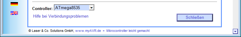 ProgTool - Controller-Einstellung