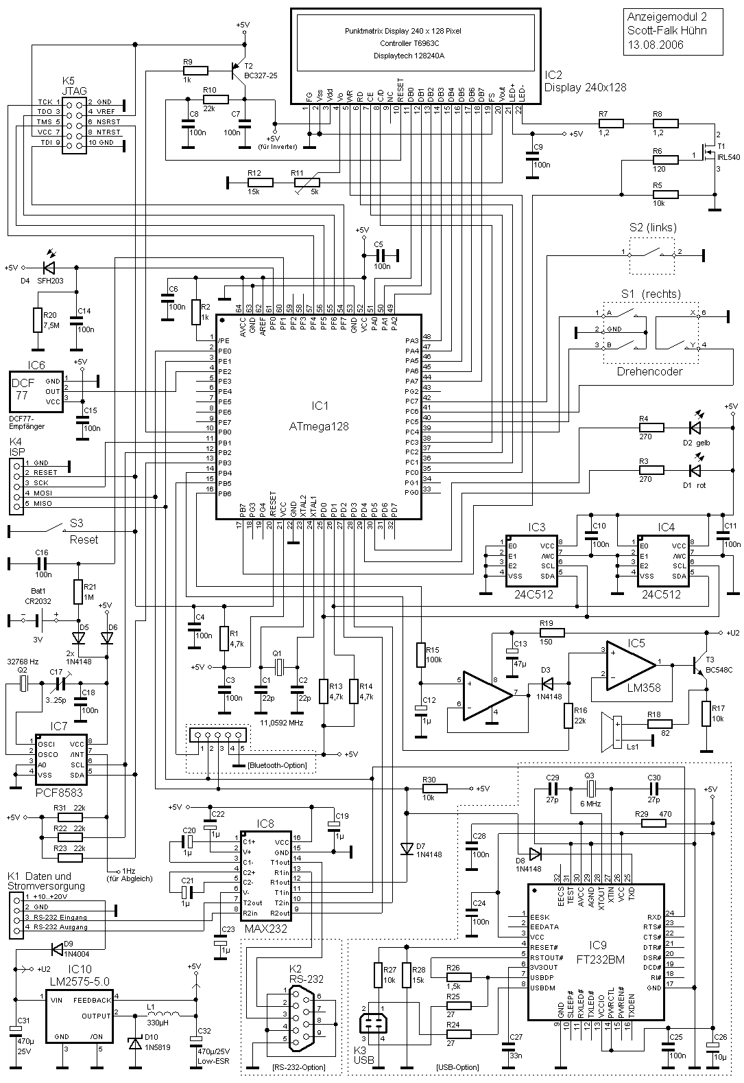 Schaltung-Hauptmodul