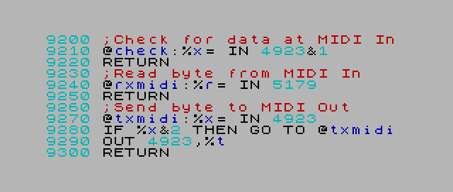 Next MIDI UART 2